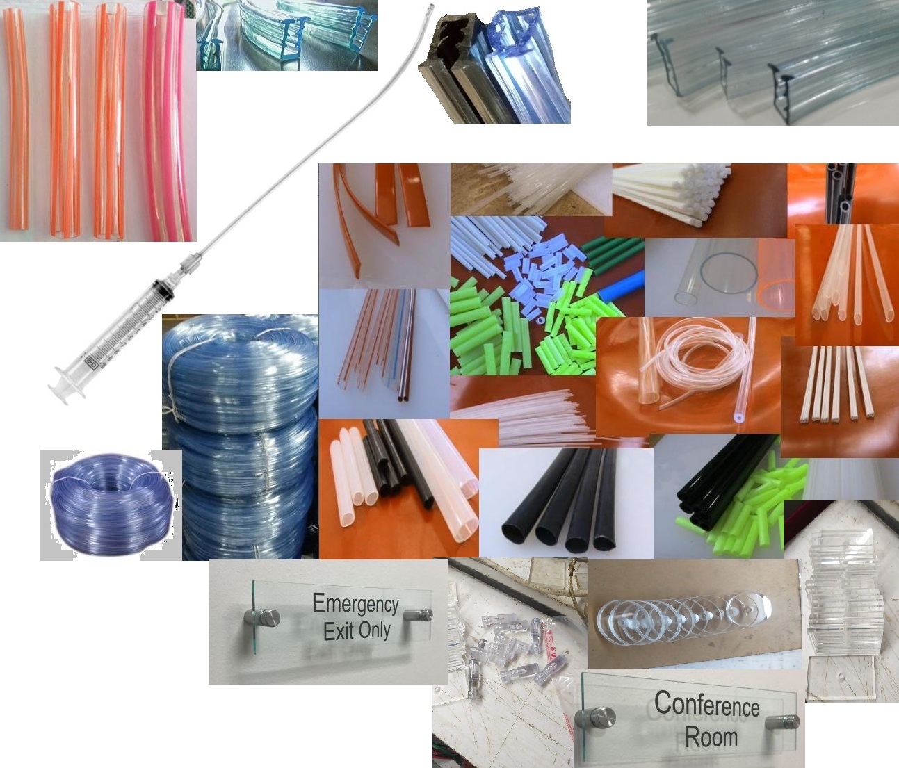 Extrusion items - Pipes, Tubes, Stirrers, Cotton buds sticks, Cannula, Catheters, Acrylic shapes